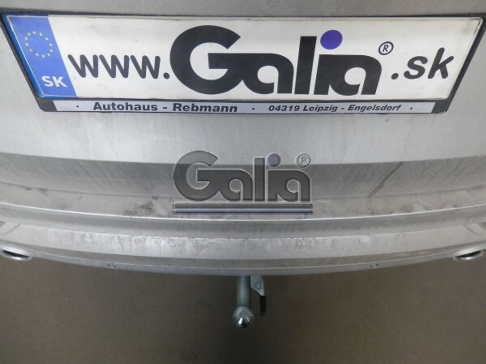 Фаркоп оцинкованный Galia V083A для Volvo XC90 2015-(паспорт и сертификат в комплекте)(без электрики)