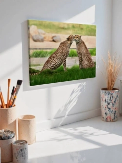 Картина на стену 40 X 50 Гепарды
