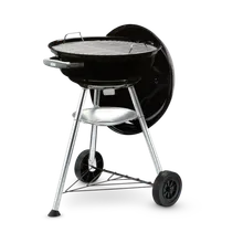 Угольный гриль Weber Compact Kettle, 47 см, чёрный