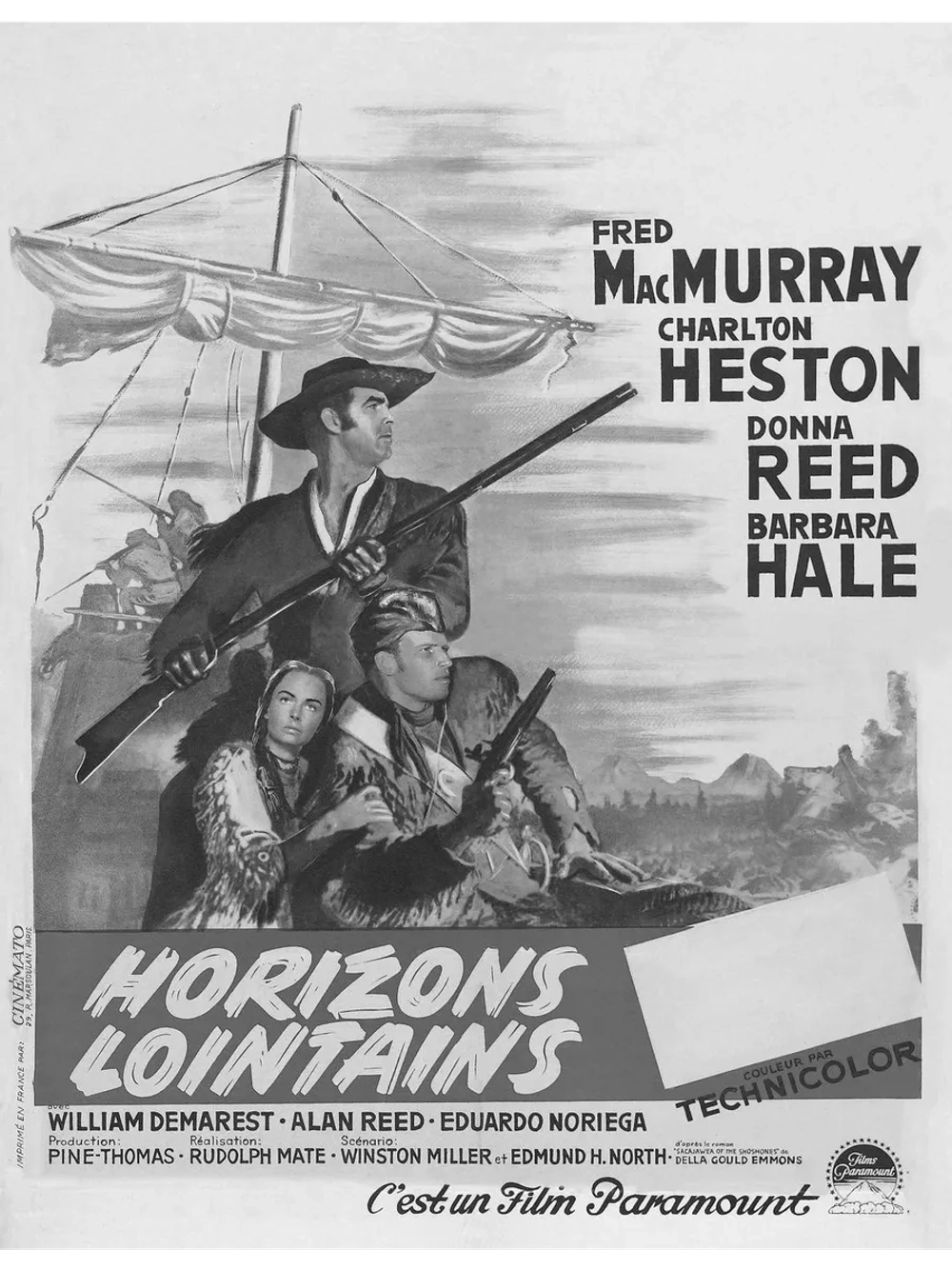 Далекие горизонты (1955) (DVD-R)