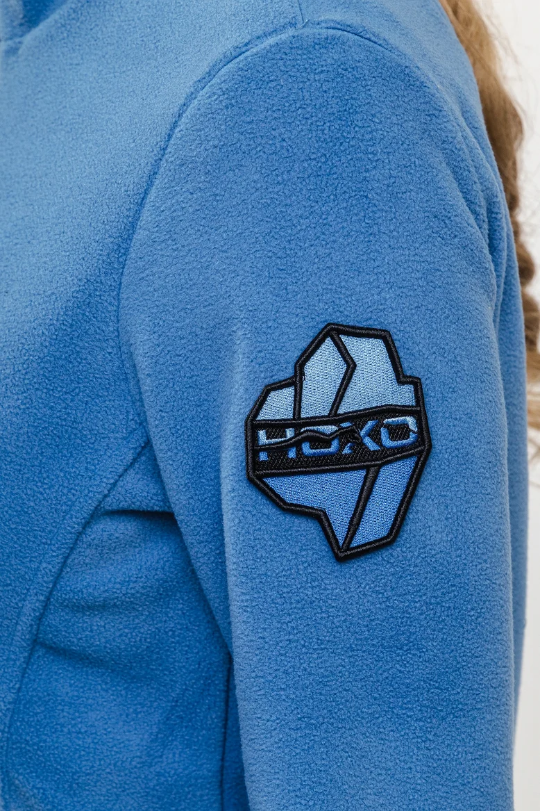 Кофта "НОХО" флисовая женская, цвет "Полуночная синева"