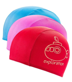 Шапочка для плавания лайкровая детская Fashy Polyester Printed Cap