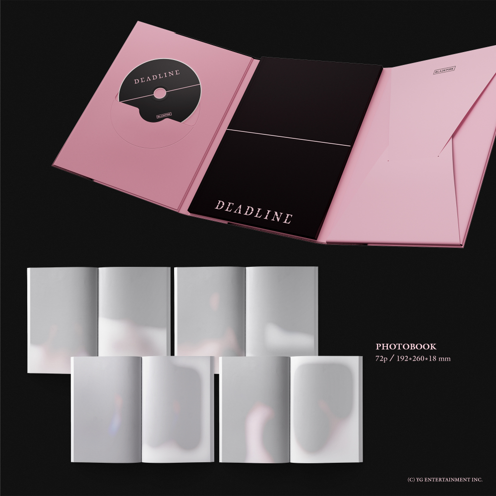 Альбом BLACKPINK - 3rd Mini Album [DEADLINE] (BLACK Ver. / PINK Ver.)