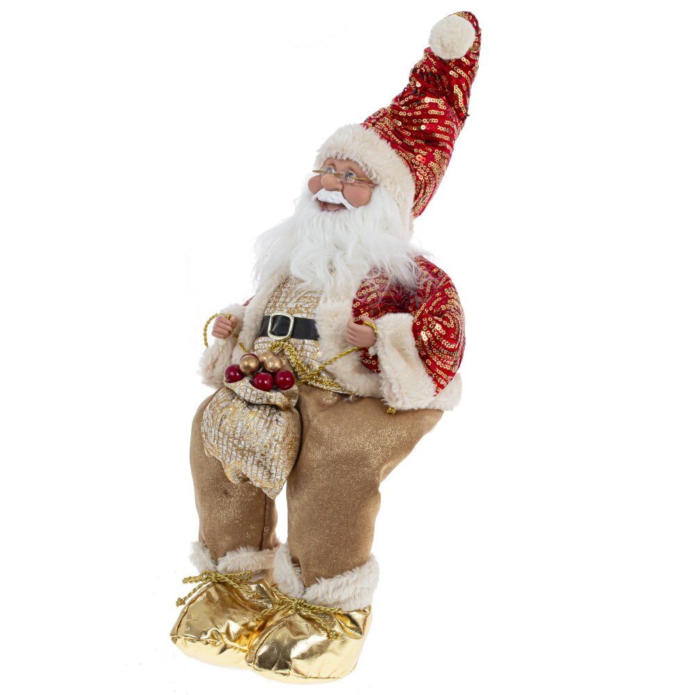 GAEM Дед Мороз (с муз и функ движ с ключ), L21 W18 H50/27 см