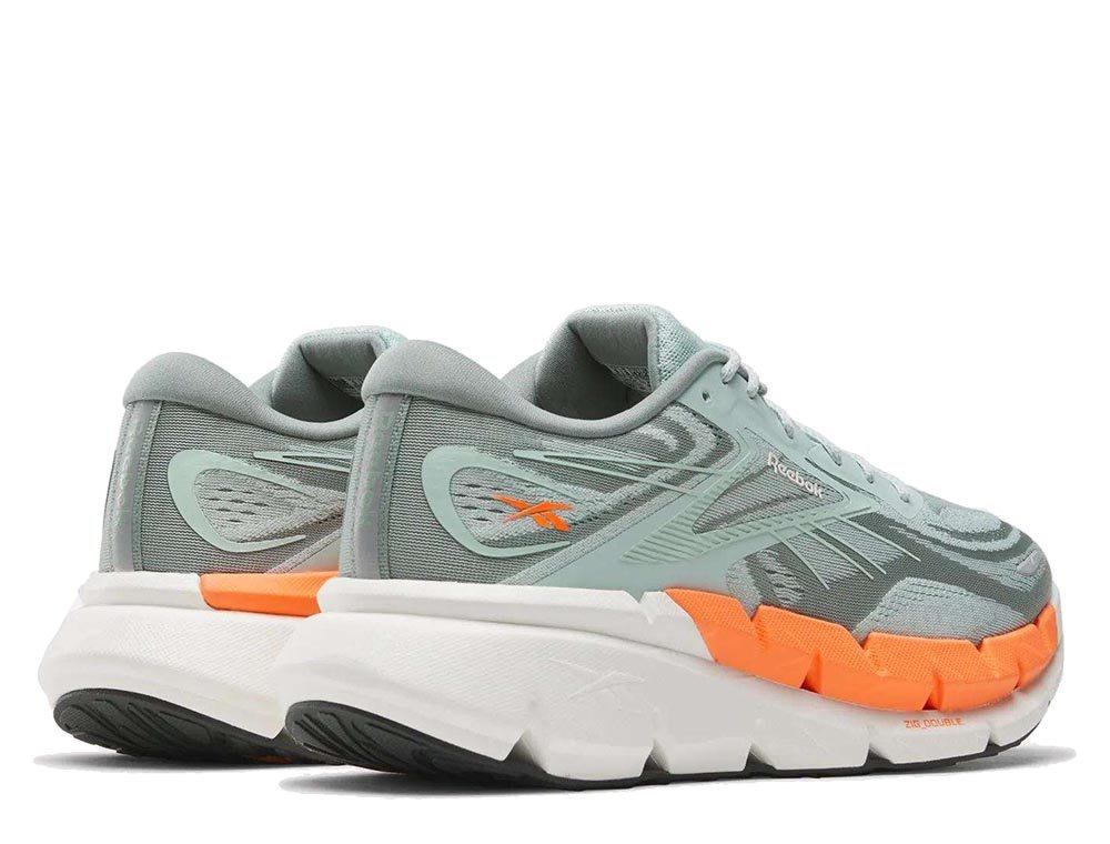 Мужские беговые кроссовки Reebok SS-FloatZig Tread Double Green M зелено-оранжевые