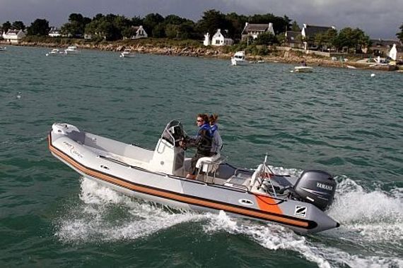 Лодка надувная ZODIAC Pro open 650 хайпалон-неопрен