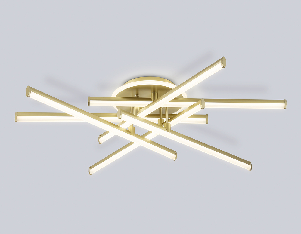 FL6254 GD золото 97W 3000K-6400K 805*760*170 (ПДУ ИК)