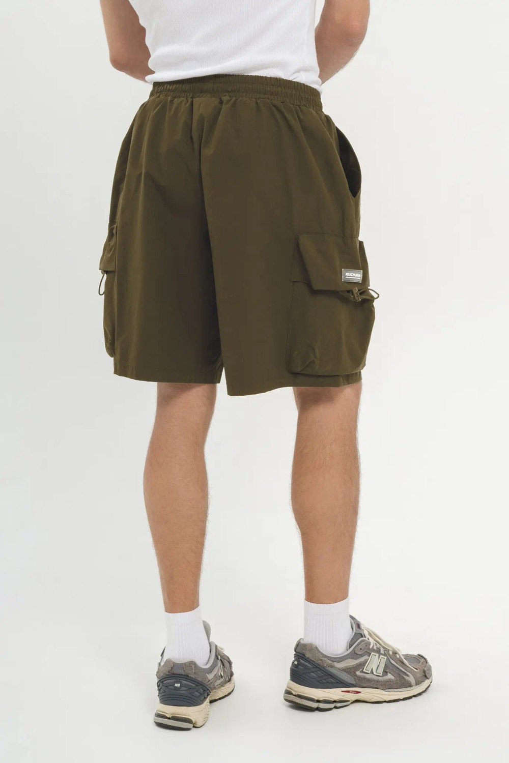 Шорты KUL'TURA "Nylon Cargo" Коричневый
