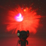 Световой прибор Лазер «Космонавтика» 20*11,5*10 см, Bluetooth, TF Card, пульт д/у, питание от USB (Type-C)