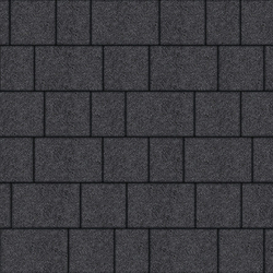 Тротуарная плитка УРИКО, комплект из 3 видов плит, Стоунмикс Черный