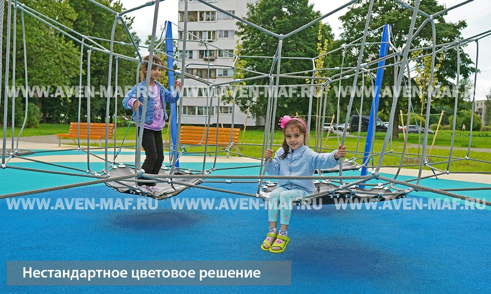 Канатная конструкция Паутина