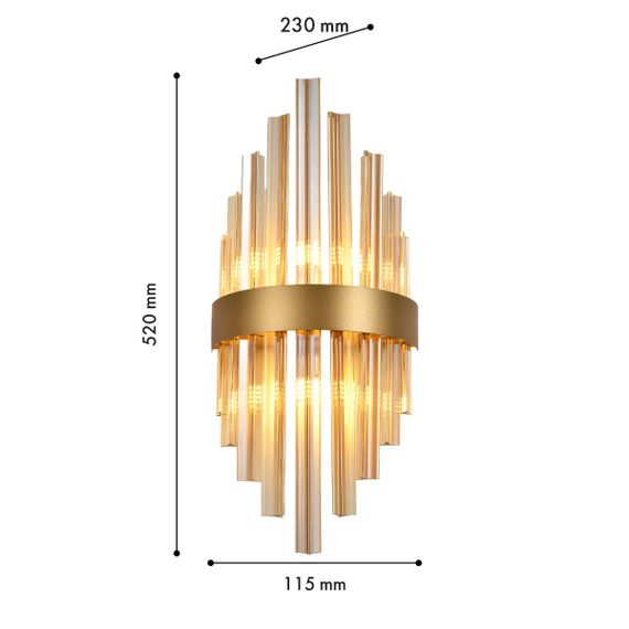 Настенный светильник Favourite Marquis 4263-1W