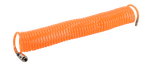 Шланг воздушный спиральный для компрессора 10 метров Вихрь