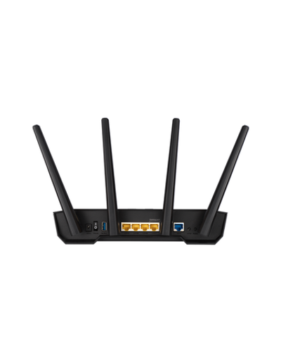 Роутер ASUS TUF-AX3000 // AX3000 // 574 + 4804 Mbps, 2,4 + 5 gGz, 6 antenna, USB; 90IG0790-MO3B00