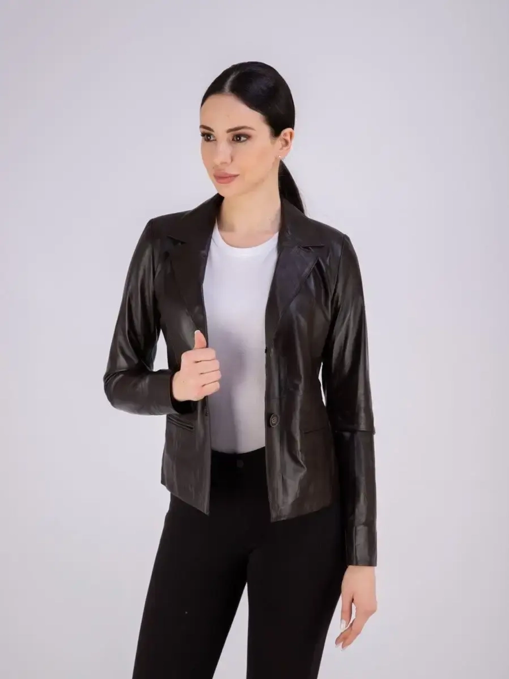 Куртка кожаная из натуральной кожи Турция