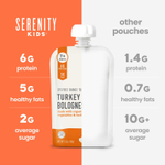 Serenity Kids, болоньезе с индейкой, органическими овощами и травами, для детей от 7 месяцев, 99 г (3,5 унции)