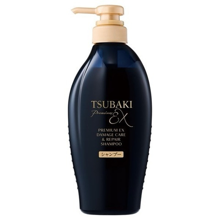 Шампунь для интенсивного восстановления волос Shiseido Tsubaki Premium EX Intensive Repair Shampoo, 490 мл