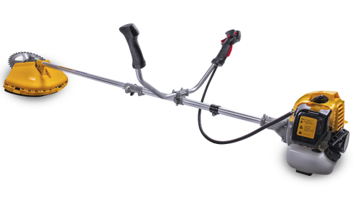 Триммер бензо Champion T433 (1,25кВт леска/нож=40/25см 7,2кг) легк.старт, разъем