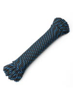 Шнур плетеный якорный SailMaster Anchor Cord 6,0 мм, черно-синяя прядь, 550 кгс, 30 м, моток, 2 штуки в комплекте