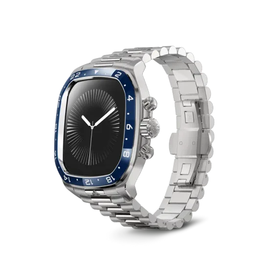 Корпус для Apple Watch CRCS46 - SilverBlue
