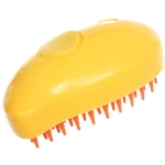 Паровая щетка с массажным эффектом «МОЙ БРО», цвет желтый, USB - зарядка, 6*11см (коробка Ultramarine)✦