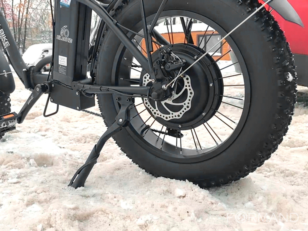 Электрофэтбайк Elbike Taiga 1 Vip (13), Черный