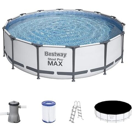 Бассейн каркасный круглый Steel Pro Max 427х107см,13030л, 56950