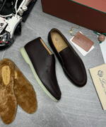 Высокие лоферы Loro Piana
