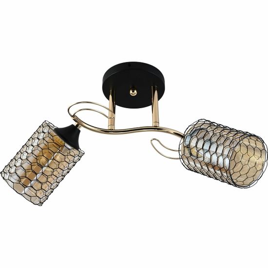 Люстра потолочная Reluce E27 01309-0.3-02 BK+FGD