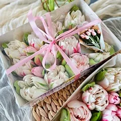 Зефир «Махровые тюльпаны» / 23*16 см