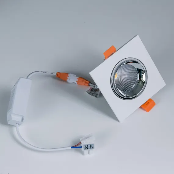 CLD001KNW1 Альфа Бел+Хром Св-к Встр. LED 7W*3500K