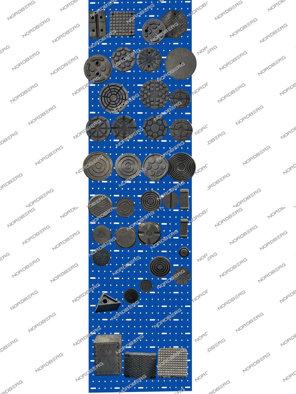 NORDBERG (PAD3) Резиновая насадка с логотипом для домкрата N32021E, N3203, N32030, N32031N, N32032, N32033, N32035