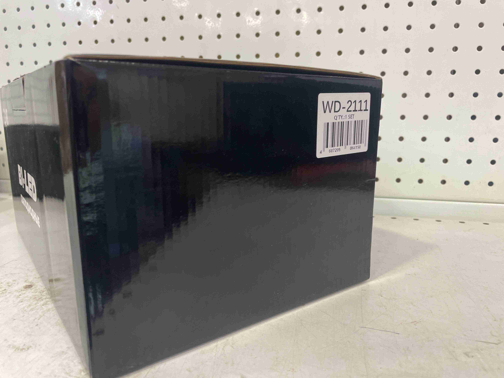 2111 - Б.-Желтый / ПТФ WD-2111 с регулировкой (белый, жёлтый свет) для ВАЗ 2110-2115, Камаз, светодиодные противотуманные фары, LZ (2 шт. / комплект)