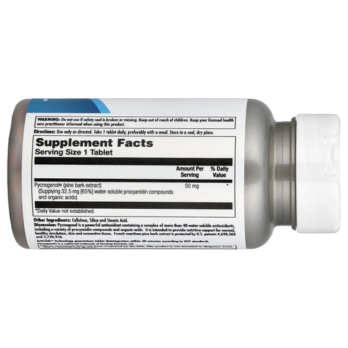 KAL, Pycnogenolv, 50 мг, 30 таблеток