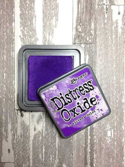Distress Oxide Pad. Wilted Violet