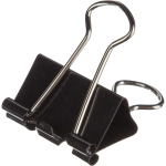 Зажимы для бумаг Выбор есть (Attache Economy) 15 мм чёрные (12 штук в упаковке)