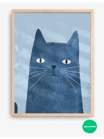 Постер в детскую мальчику 30х40 см декор на стену