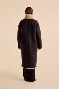 Дубленка (((Нет ничего теплее))), коричневая