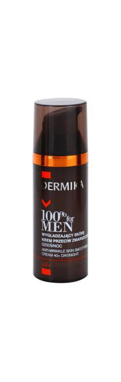 Dermika 100% for Men - разглаживающий крем против морщин 40+ /   50  ml  / GTIN 5902046503024