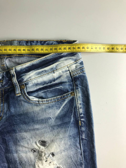 Джинсы Galliano стильные, маркировка 27, визуально на 42/44 размер