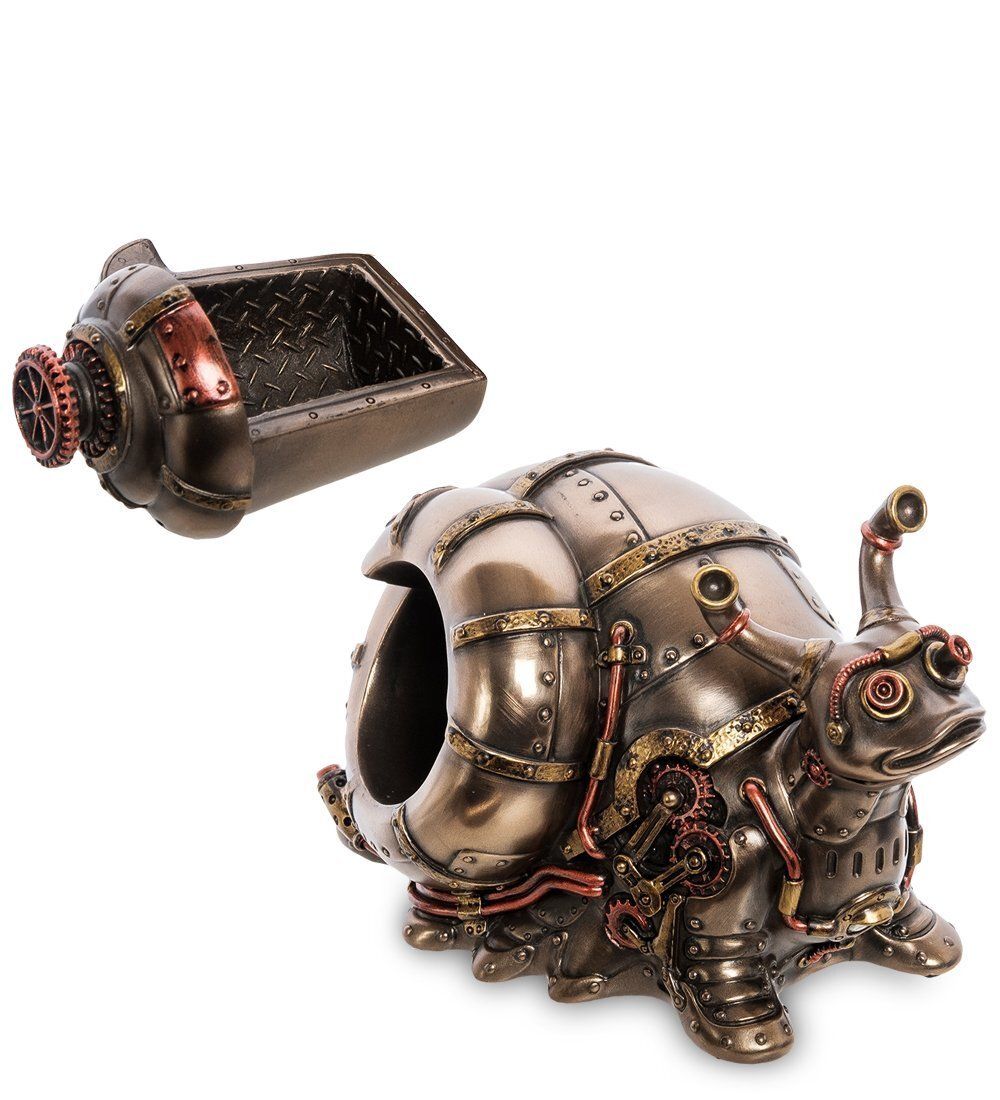 Veronese WS-1060 Статуэтка-шкатулка в стиле Стимпанк «Улитка»