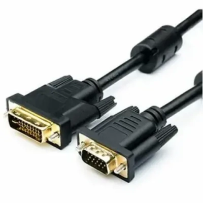 Кабель ATCOM VGA-DVI-I 16143 1,8м черный
