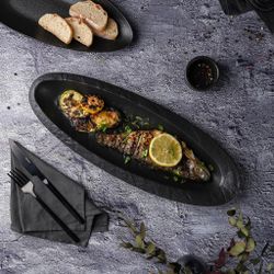 Блюдо овальное 46,3*17,4 см h4,2 см   P.L. Proff Cuisine [3]