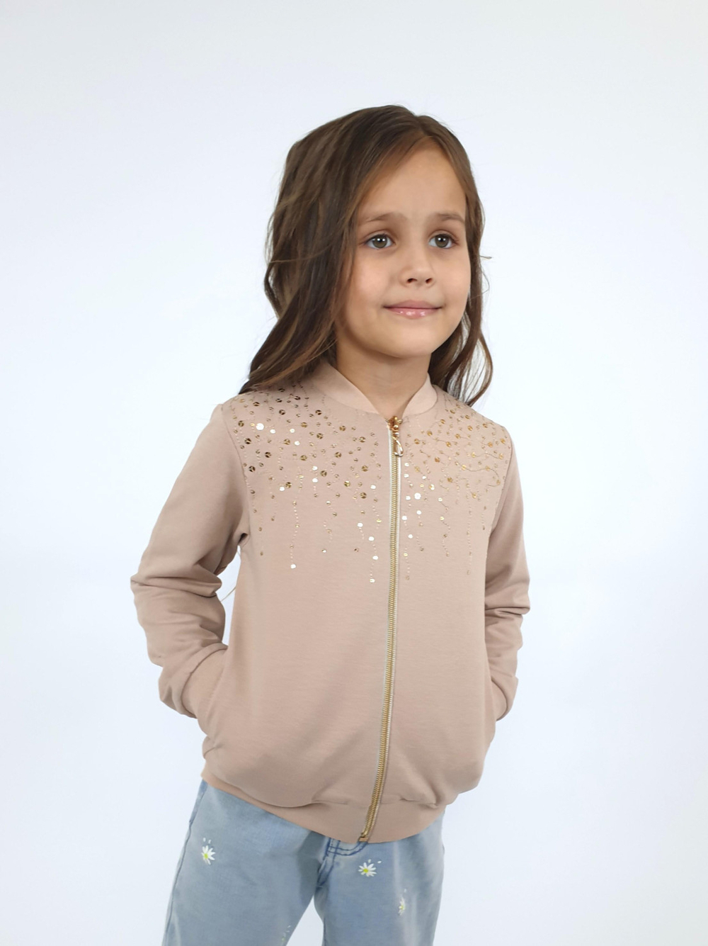 14-24-8 Жакет (бомбер) для девочки