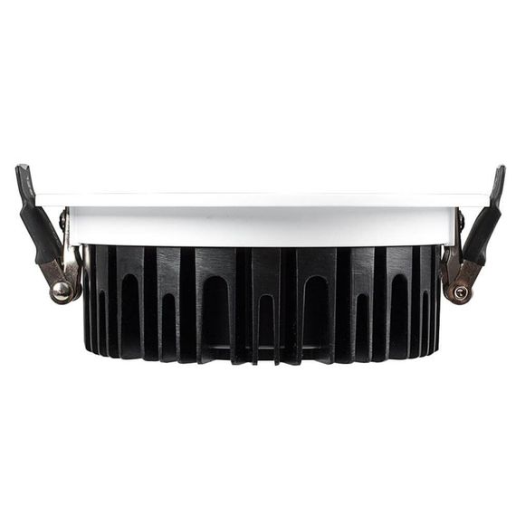 Встраиваемый светодиодный светильник Arlight LTD-145WH-Frost-16W Warm White 110deg 021068