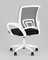 Кресло офисное TopChairs Simple SN черный пластик белый