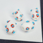 Бусины лэмпворк, крупные, акцентные, р-р 16×11мм, штучно