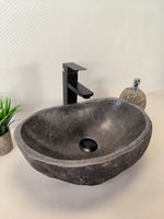 Раковина из речного камня RS-66001 46х30х15 из натурального камня