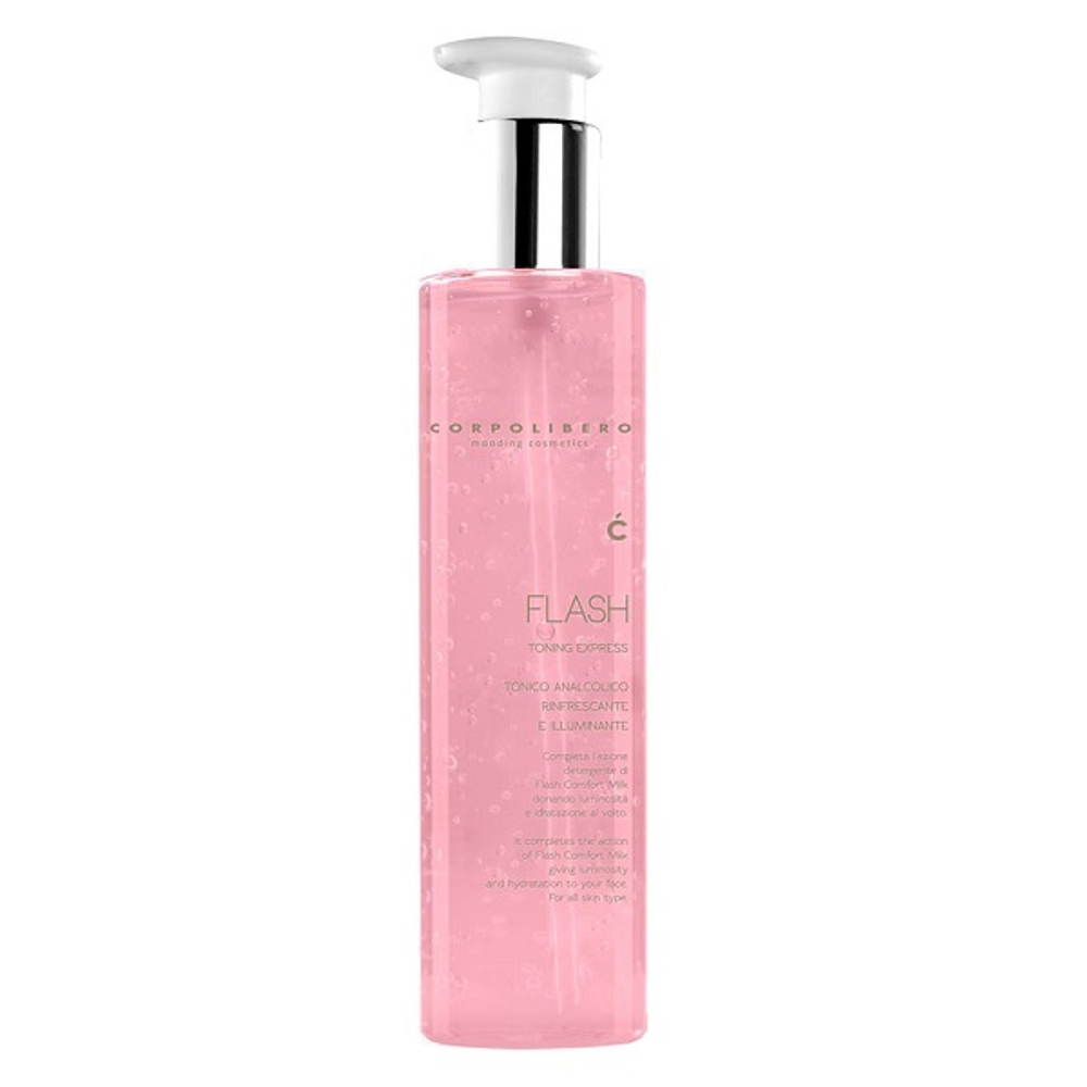 Тоник бесспиртовой экспресс очищение Corpolibero Flash Toning Express 200мл