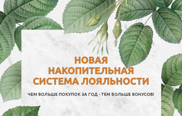 Новая накопительная система лояльности
